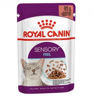 Royal Canin Sensory Feel in gravy - вологий корм для котів, що стимулює дотикові рецептори, 0,085кг