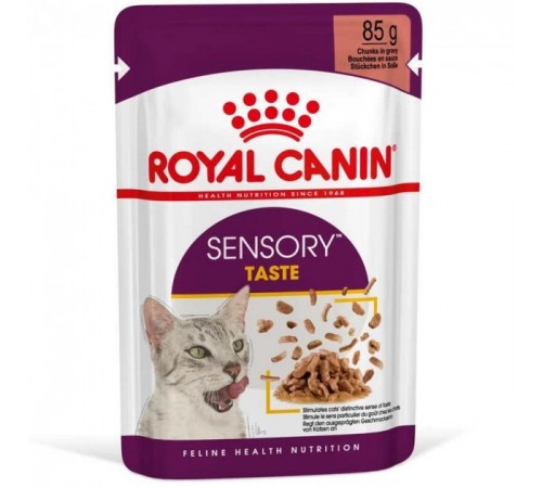 Royal Canin Sensory Taste in gravy - вологий корм для котів, що стимулює смакові рецептори, 0,085кг