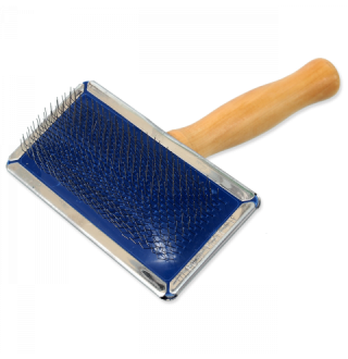 Пуходерка з дерев'яной ручкой L