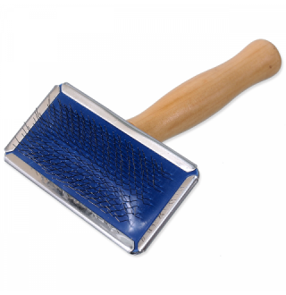 Пуходерка з дерев'яной ручкой М