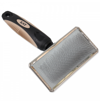 Пуходерка з пластиковой ручкой M