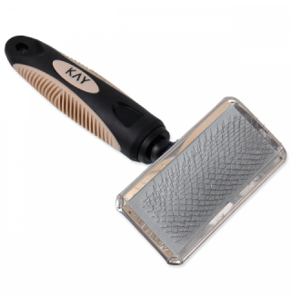 Пуходерка з пластиковой ручкой S