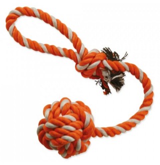 Грейфер з вузловим м'ячем, 45см рожевий