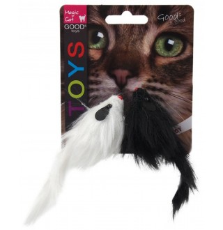 Magic Cat Toy crinkle mouse plush - іграшка для котів плюшеві мишки 11см, 2шт.