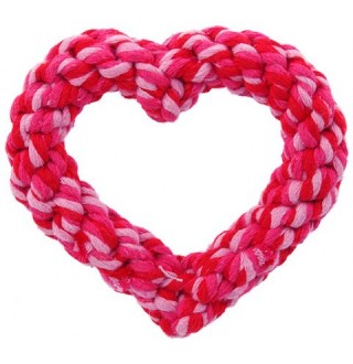 Сердце з канатної мотузки, 11 см