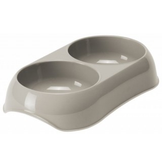 Миска подвійна 2 x 200мл Warm Gray
