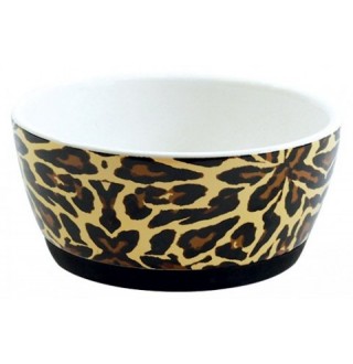 Миска керамічна для котів 17х8см з гумовим дном