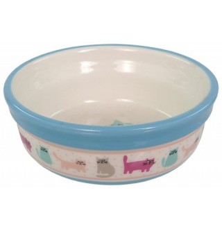 Миска керамічна для котів 12,5x5см