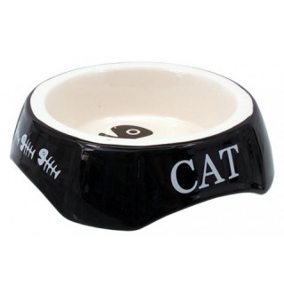 Миска керамічна для котів 15x15x4.5см