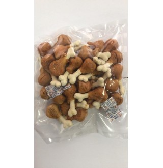 Ласощі для домашніх тварин.Гомілки з м'яса качки 250г.