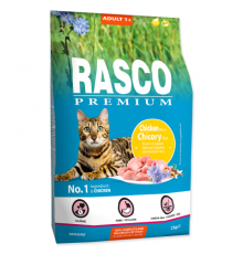 Rasco Premium Cat Adult, Chicken and Chicory Root - повнораціонний сухий корм для дорослих котві, 2кг 
