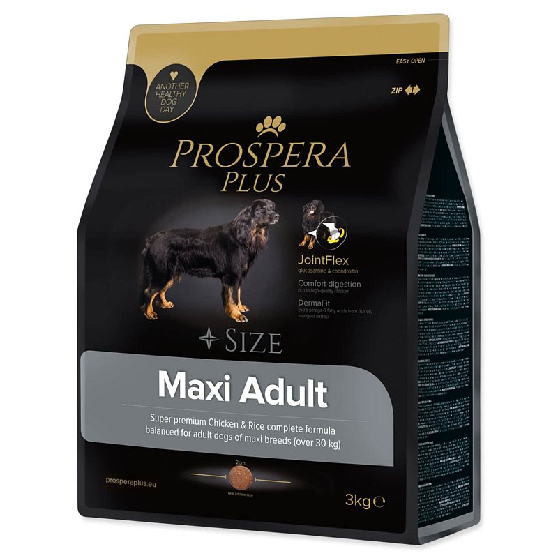 Prospera Plus Maxi Adult - сухий корм для дорослих собак великих порід, 3кг